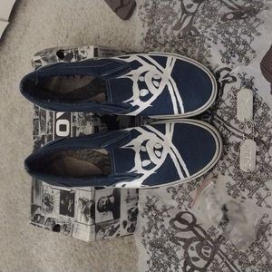 Z-boy sneakers big pig navy blue and white rare size 11 men's